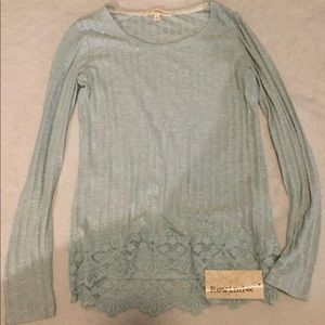 Light blue long sleeve shirt